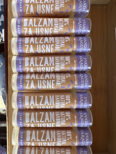 Prírodný balzám na pery - Levanduľa