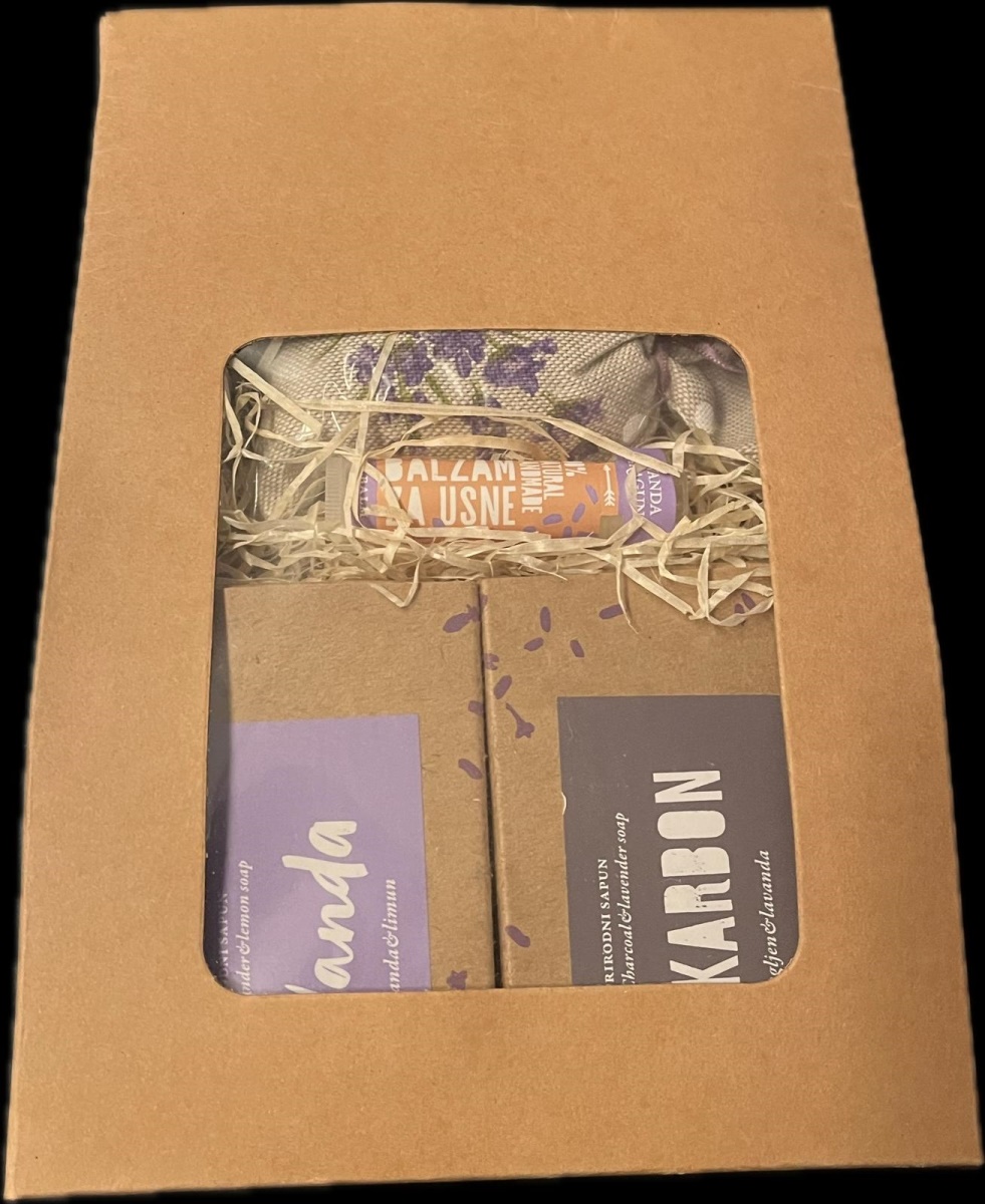 Set levandulové přírodní kosmetiky - Pro muže