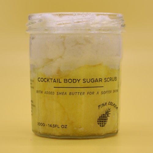 Cukrový telový peeling - Pina colada, 300g