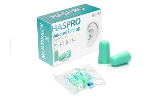 Špunty do uší HASPRO Multi10 - Pěnové 20ks