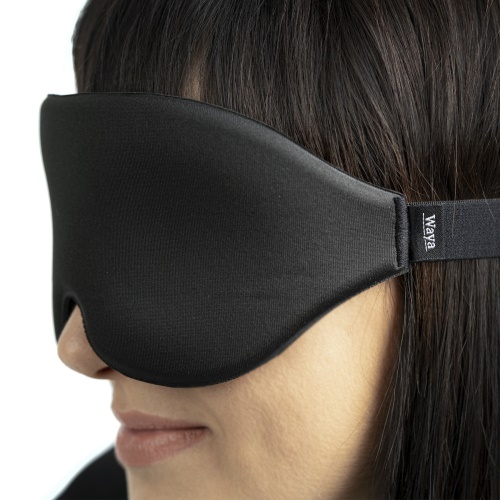 Cestovatelský set polštář na krk a 3D maska na spaní - špunty do uší zdarma