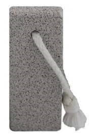 Pemza na nohy se šňůrkou, 10x4cm