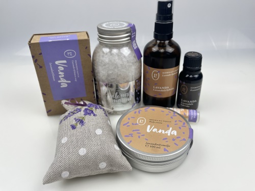 Set levandulové přírodní kosmetiky - Komplet