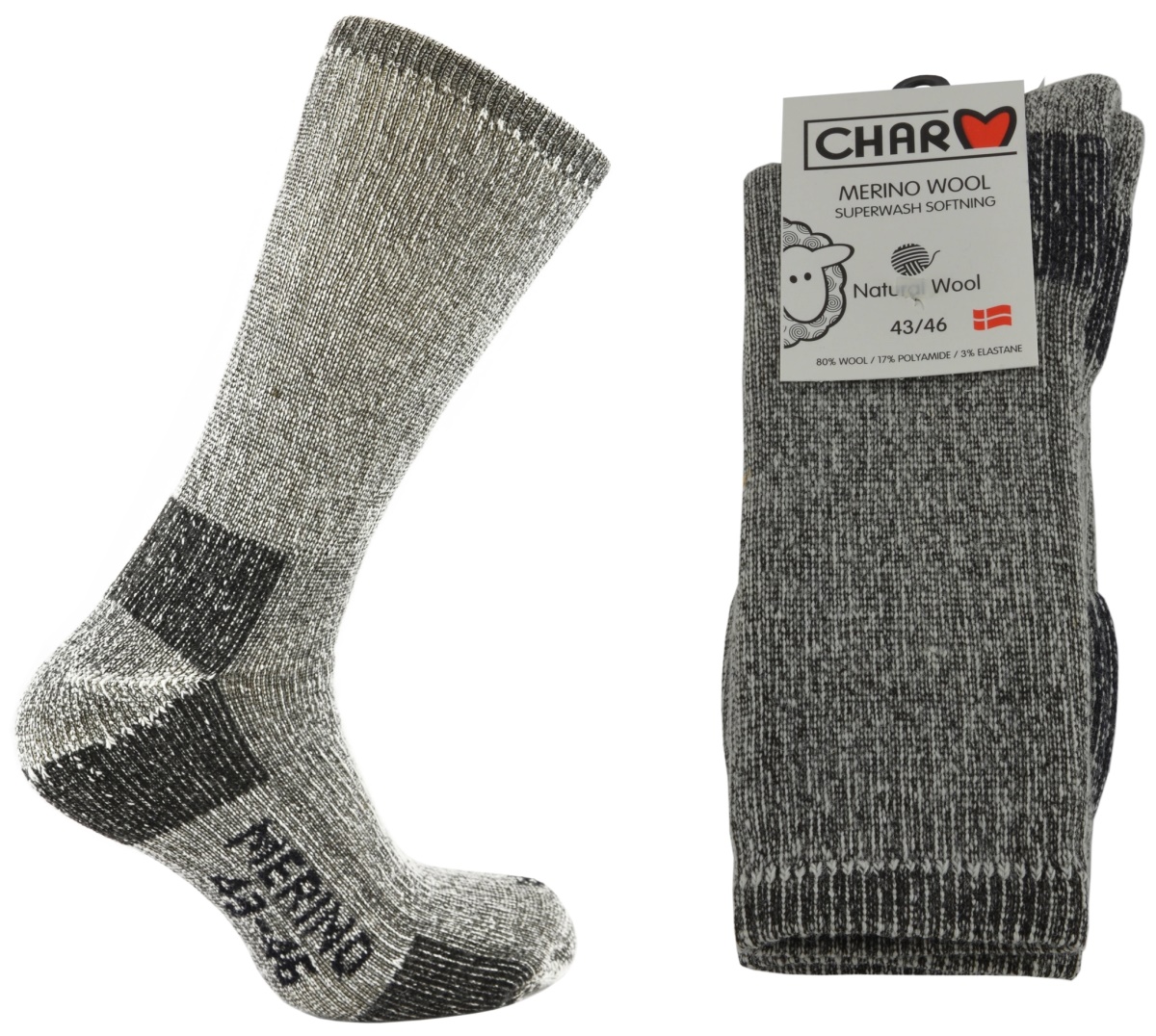 Trekové ponožky z 80% Merino vlny 35/38