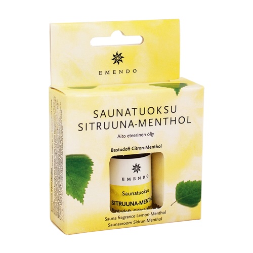 Vůně do sauny Lemon-Menthol, 10 ml