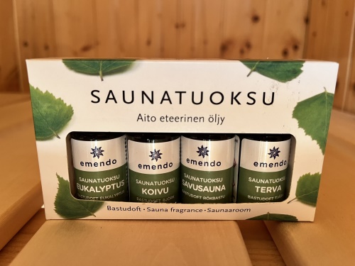 Set Esenciálnych olejov do sauny 4×10 ml