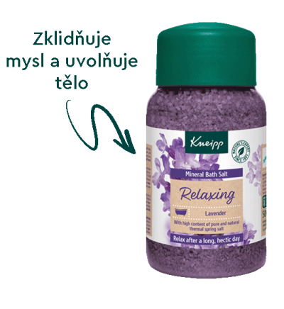 Sůl do koupele Levandule 500 g