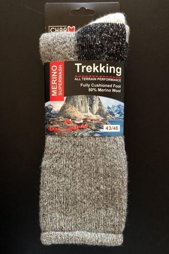 Trekové ponožky z 80% Merino vlny 43/46