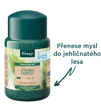 Sůl do koupele Mindful Forest 500 g