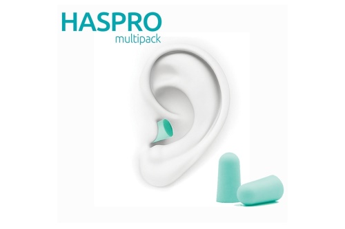 Špunty do uší HASPRO Multi10 - Pěnové 20ks