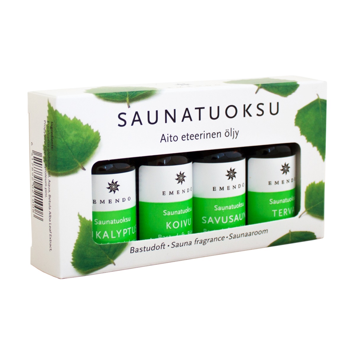 Set Esenciálnych olejov do sauny 4×10 ml