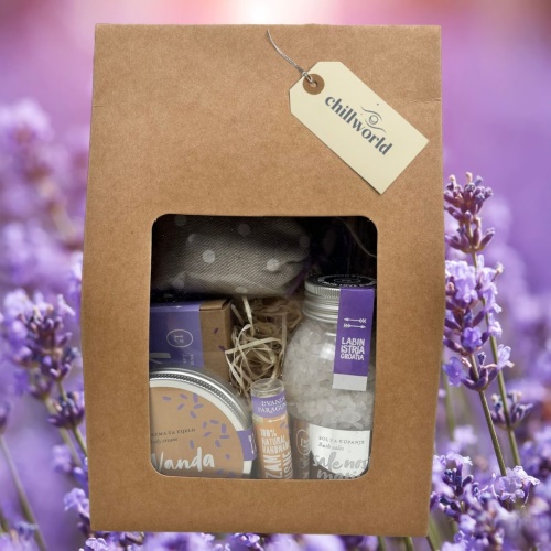 Set levanduľovej prírodnej kozmetiky - Pre relax a pohodu